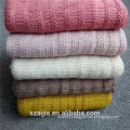 Fashion ladies colorful acrylic knitted scarf